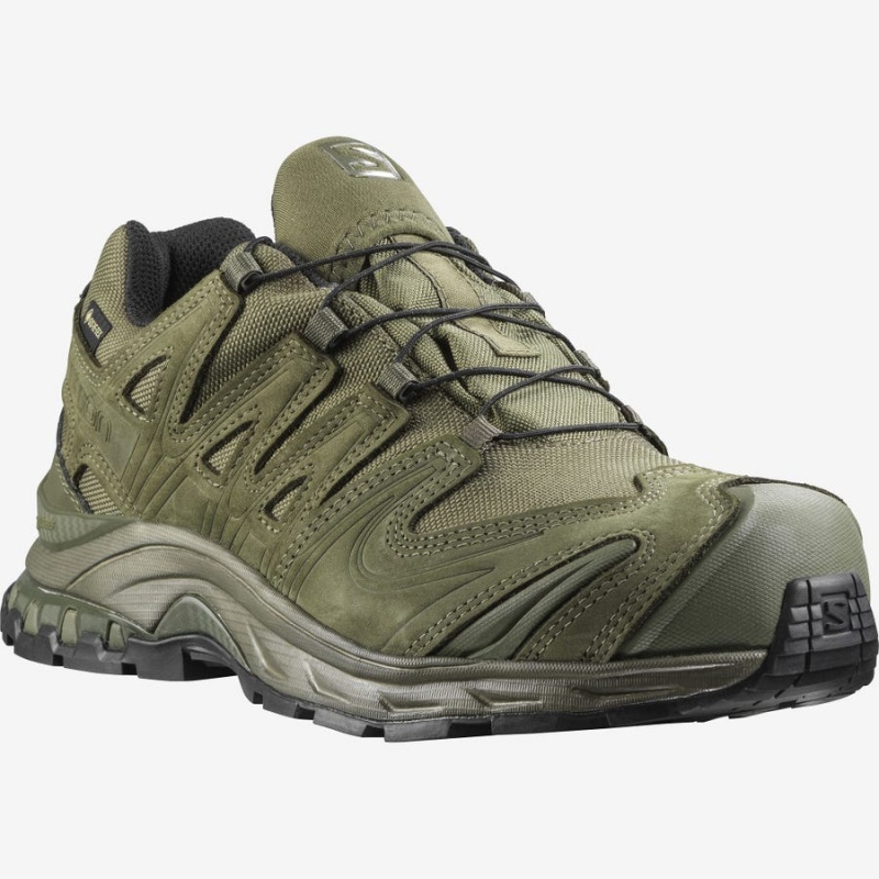 Men's Salomon XA FORCES GORE-TEX Boots Green | IN2269JPQ