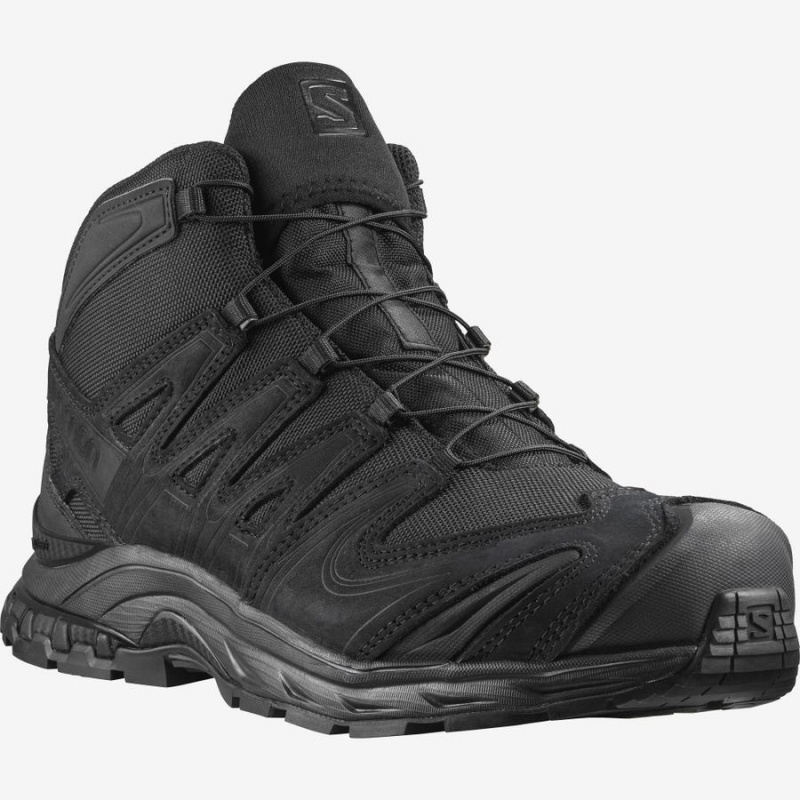 Men's Salomon XA FORCES MID EN Boots Black | IN2254EBC