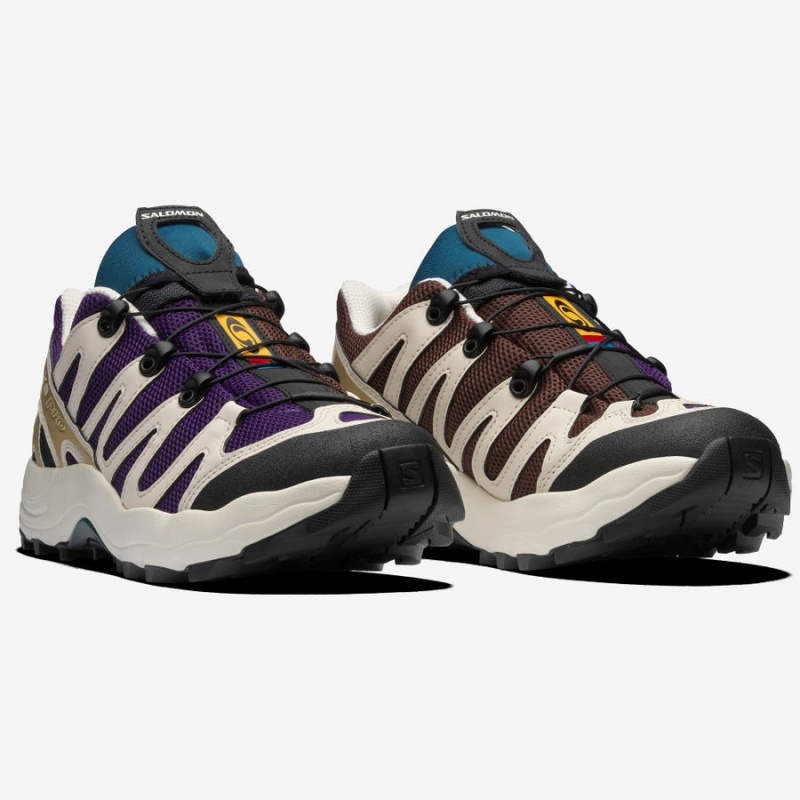 Men's Salomon XA PRO 1 Sneakers Purple / Chocolate / Blue | IN2207MQZ