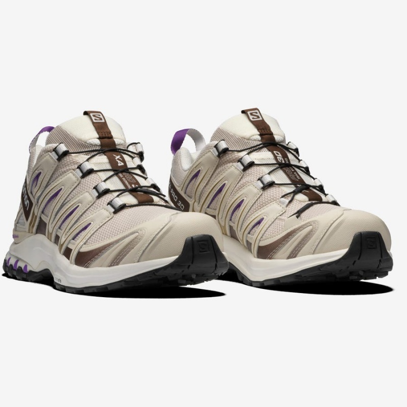 Men's Salomon XA PRO 3D Sneakers Beige | IN2187UZG