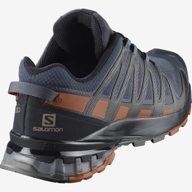 Men's Salomon XA PRO 3D v8 GORE-TEX Hiking Shoes Grey | IN2038MQZ