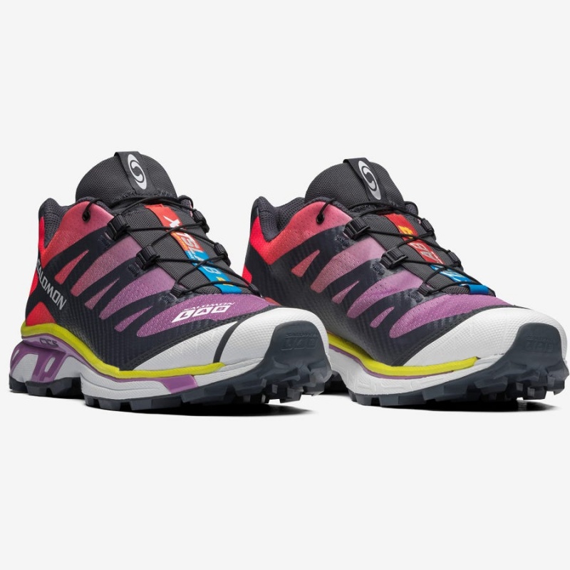 Men's Salomon XT-4 ADVANCED Sneakers Purple / Black | IN2176CTV