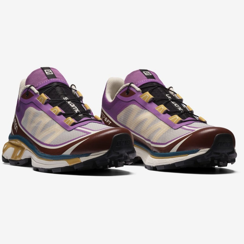 Men's Salomon XT-6 FT Sneakers Purple / Chocolate | IN2226QMA