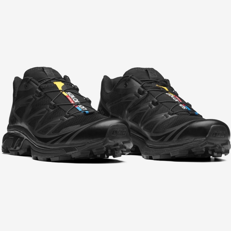 Men's Salomon XT-6 Sneakers Black | IN2191AHK