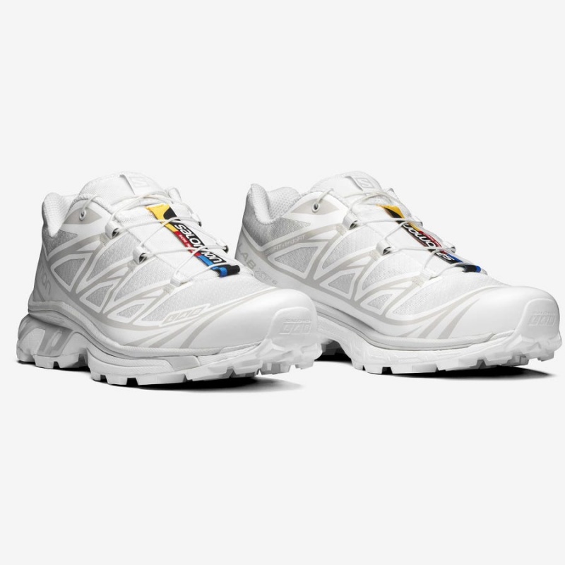 Men's Salomon XT-6 Sneakers White | IN2192AHK