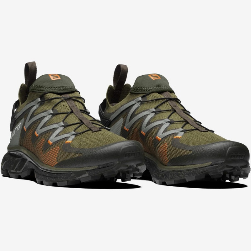 Men's Salomon XT-RUSH Sneakers Olive | IN2218LIS