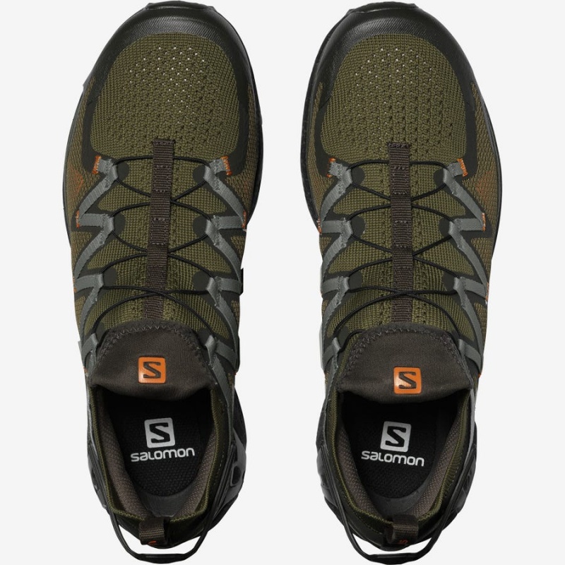 Men's Salomon XT-RUSH Sneakers Olive | IN2218LIS