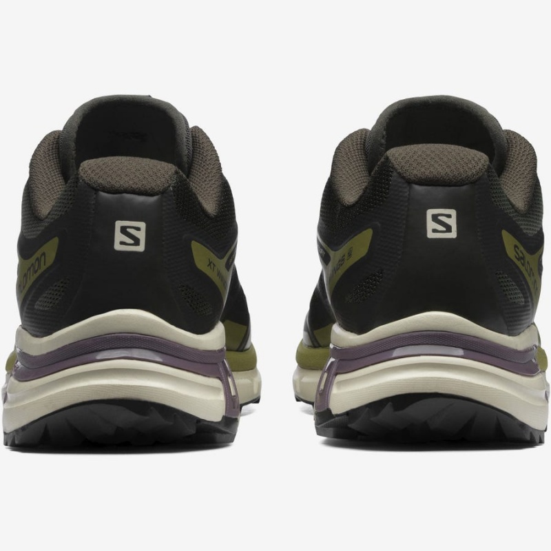 Men's Salomon XT-WINGS 2 Sneakers Black / Olive | IN2208QMA