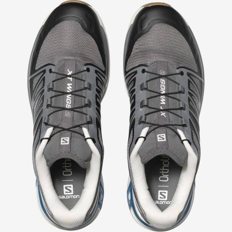 Men's Salomon XT-WINGS 2 Sneakers Grey | IN2213FDN