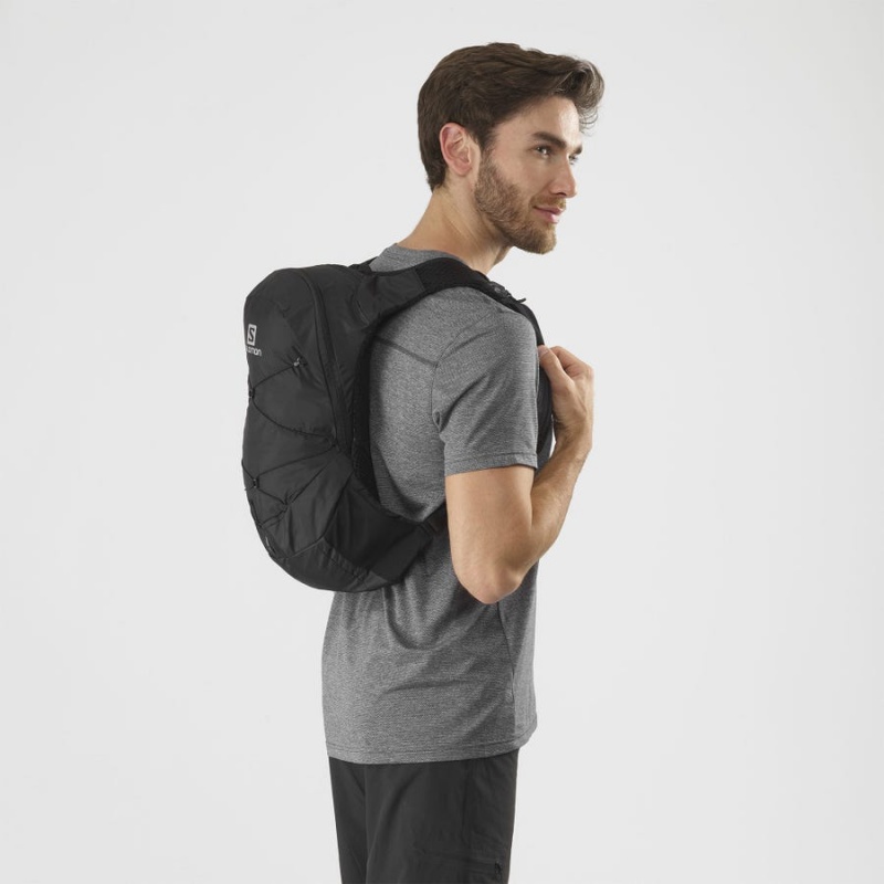 Men's Salomon XT 10 Backpacks Black | IN2556UZG