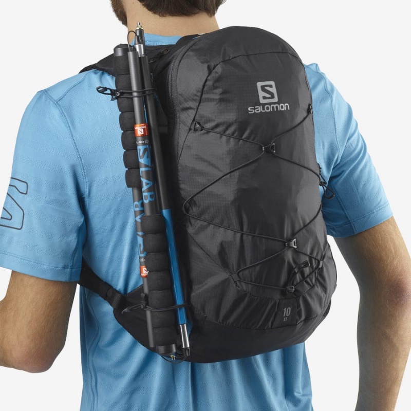 Men's Salomon XT 10 Backpacks Black | IN2556UZG