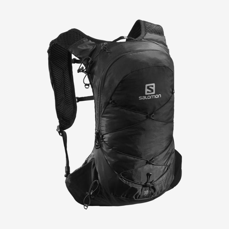 Men\'s Salomon XT 10 Backpacks Black | IN2556UZG