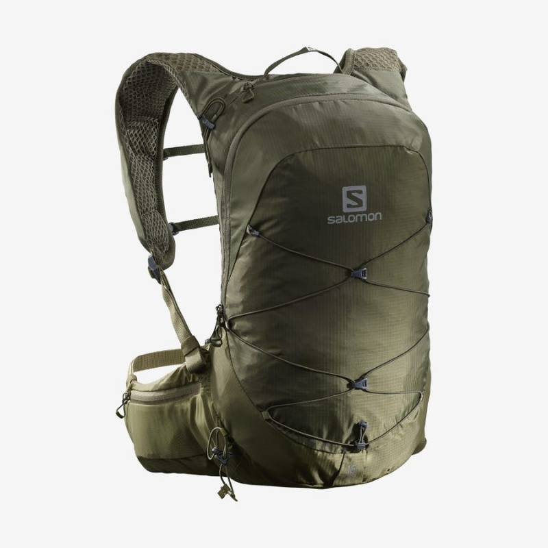 Men\'s Salomon XT 15 Backpacks Olive | IN2558OKI