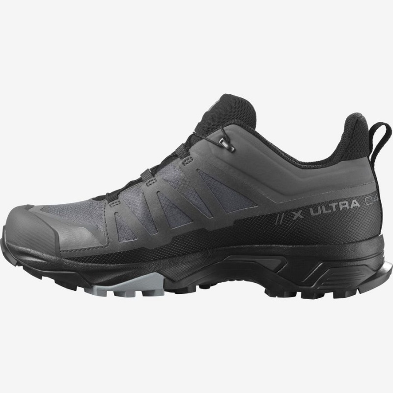 Men's Salomon X ULTRA 4 GORE-TEX Hiking Shoes Grey | IN2032ZUT