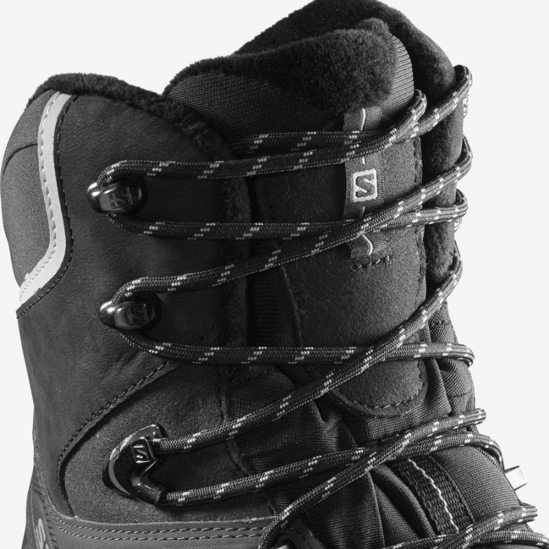 Men's Salomon X ULTRA WINTER CLIMASALOMON™ WATERPROOF 2 Winter Boots Black | IN2246XYU