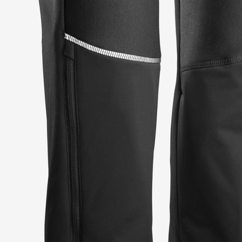 Women's Salomon AGILE WARM Pants Black | IN3229RVD