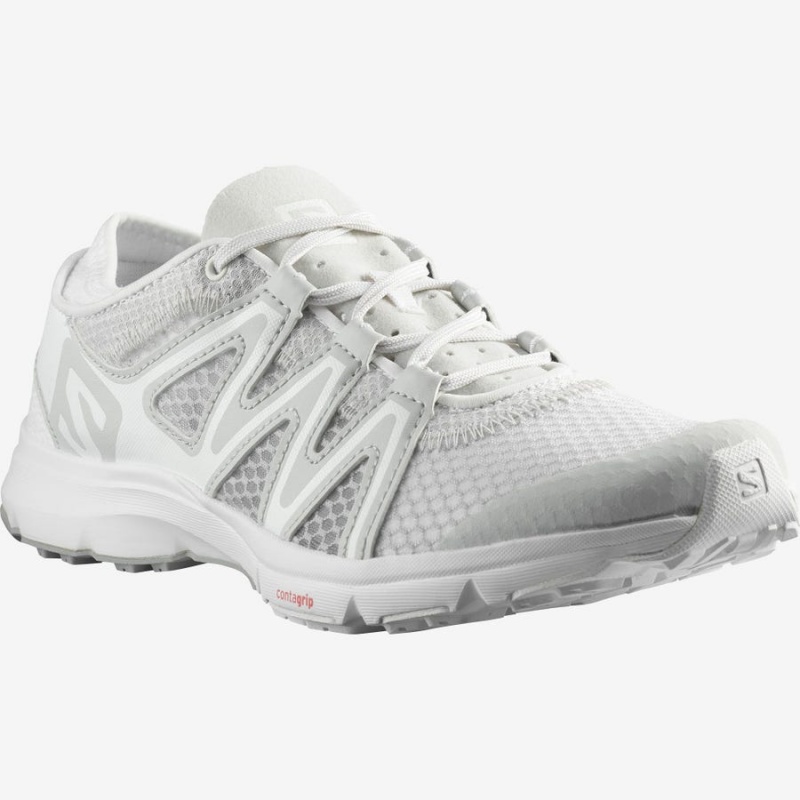 Women's Salomon CROSSAMPHIBIAN SWIFT 2 Water Shoes White | IN3008JPQ