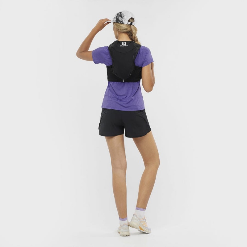 Women's Salomon CROSS 2IN1 Shorts Black | IN3283YXF