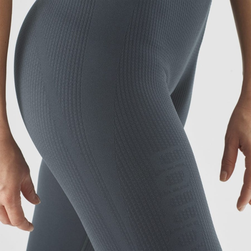 Women's Salomon ESSENTIAL SEAMLESS Pants Black | IN3248CTV