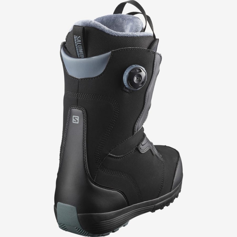 Women's Salomon IVY BOA Ski Boots Black | IN3535BEX