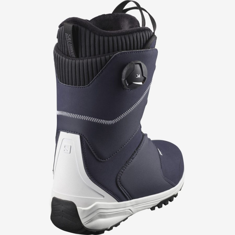 Women's Salomon KIANA DUAL BOA Ski Boots Blue | IN3537MQZ