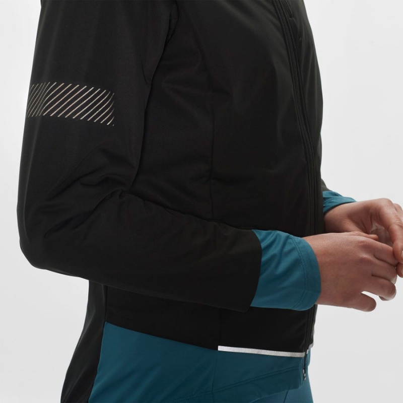 Women's Salomon LIGHT SHELL Jackets Black | IN3193LIS