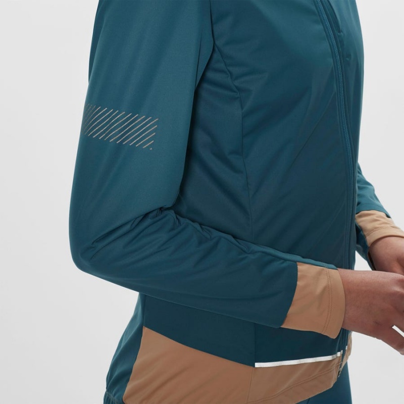 Women's Salomon LIGHT SHELL Jackets Blue | IN3192KOR