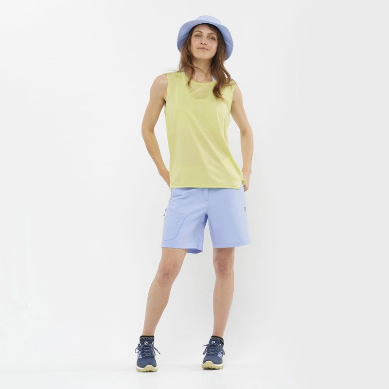 Women's Salomon MOUNTAIN Hats Blue | IN3483BEX