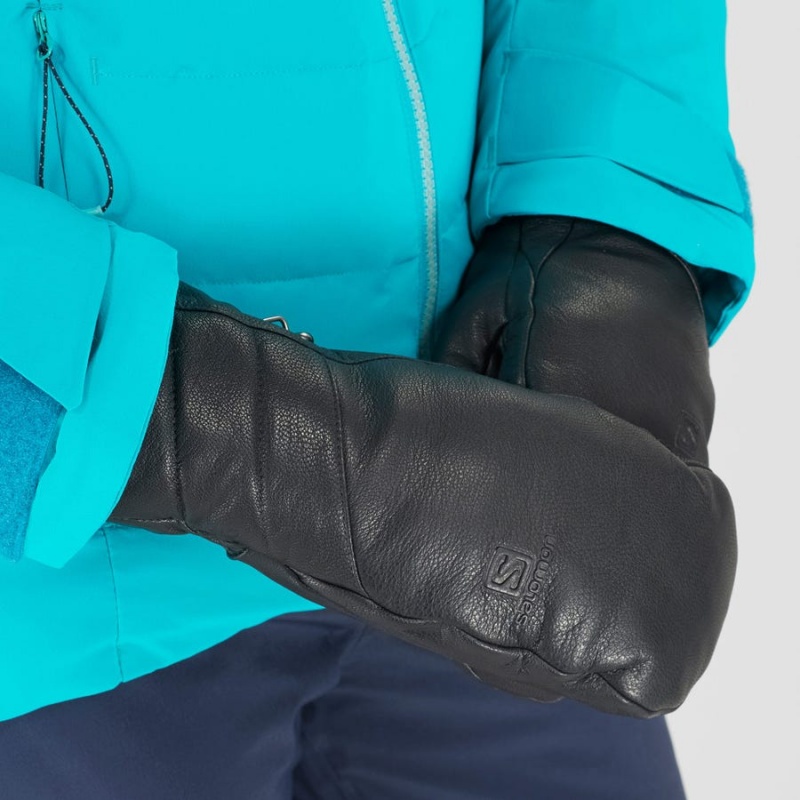 Women's Salomon NATIVE Gloves Black | IN3533CTV