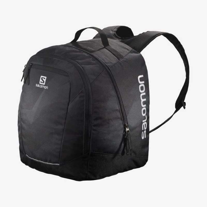 Women\'s Salomon ORIGINAL GEAR BACKPACK Bags Black / Grey | IN3408MQZ