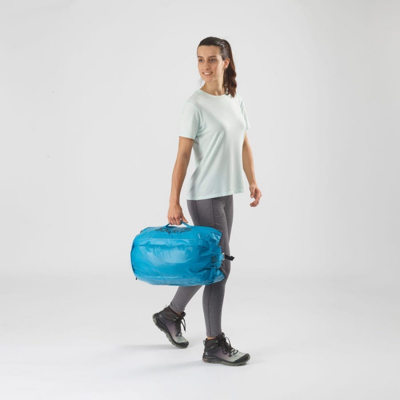 Women's Salomon OUTLIFE DUFFEL 25 Bags Blue | IN3410WNB