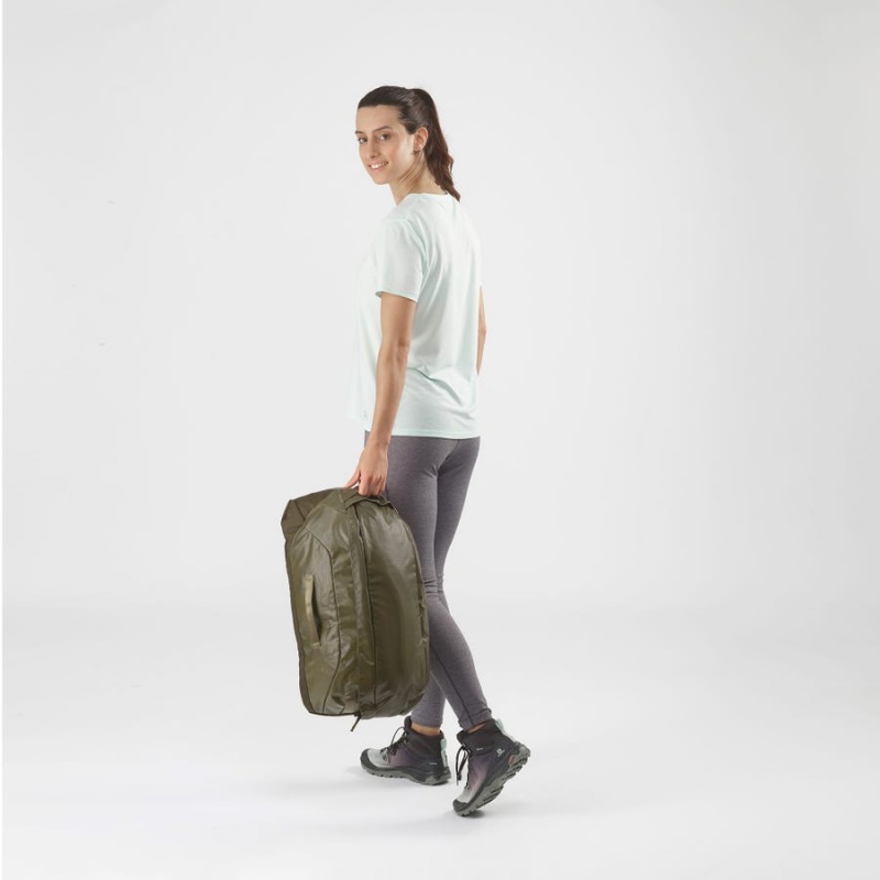 Women's Salomon OUTLIFE DUFFEL 25 Bags Olive | IN3412SGL