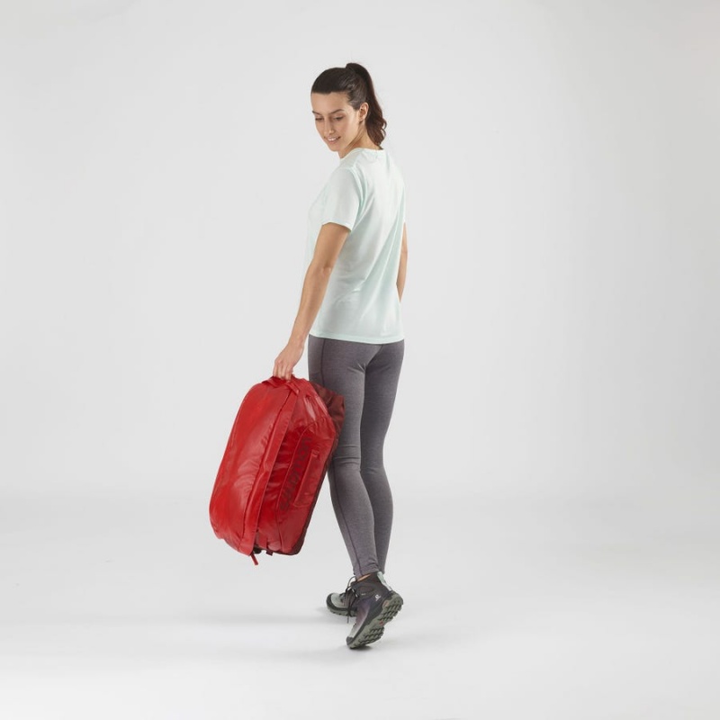 Women's Salomon OUTLIFE DUFFEL 25 Bags Red | IN3411AHK