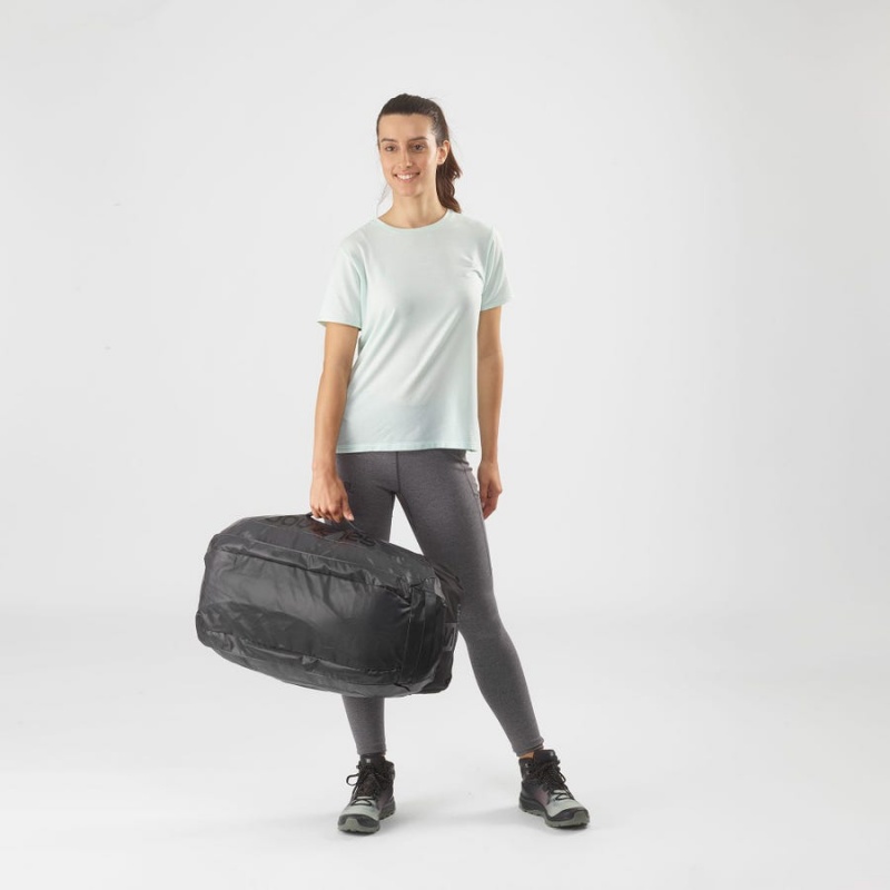 Women's Salomon OUTLIFE DUFFEL 45 Bags Black | IN3418AHK