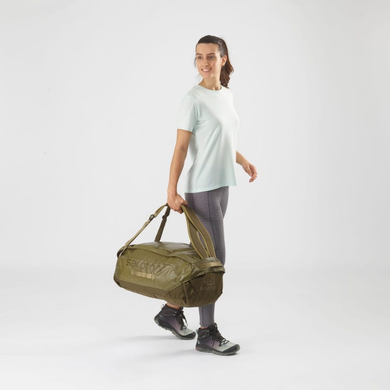 Women's Salomon OUTLIFE DUFFEL 45 Bags Olive | IN3416HAP