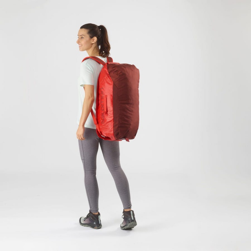 Women's Salomon OUTLIFE DUFFEL 45 Bags Red | IN3415GSO