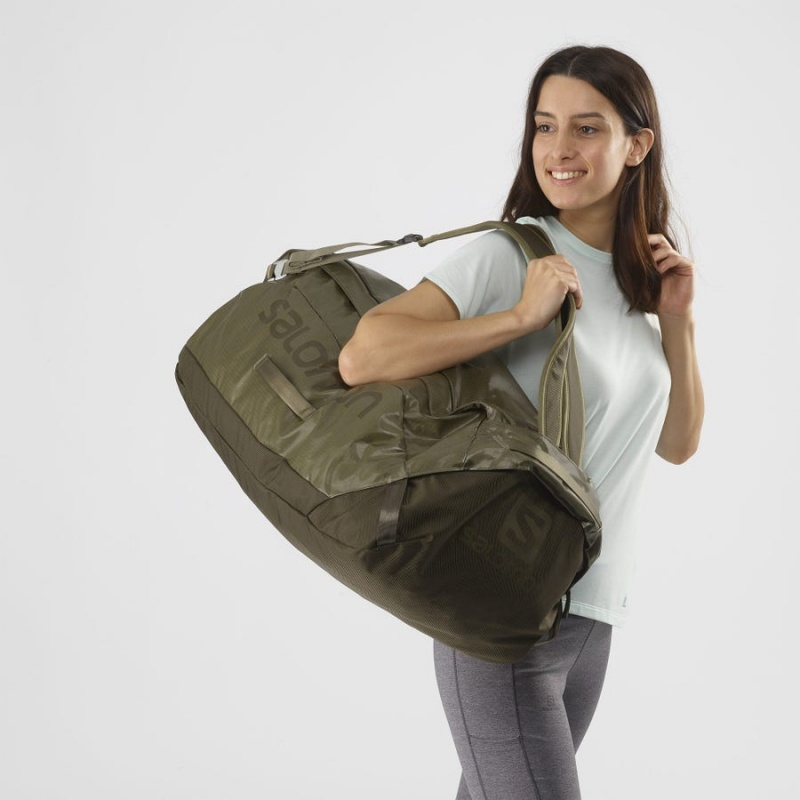 Women's Salomon OUTLIFE DUFFEL 70 Bags Olive | IN3423HAP