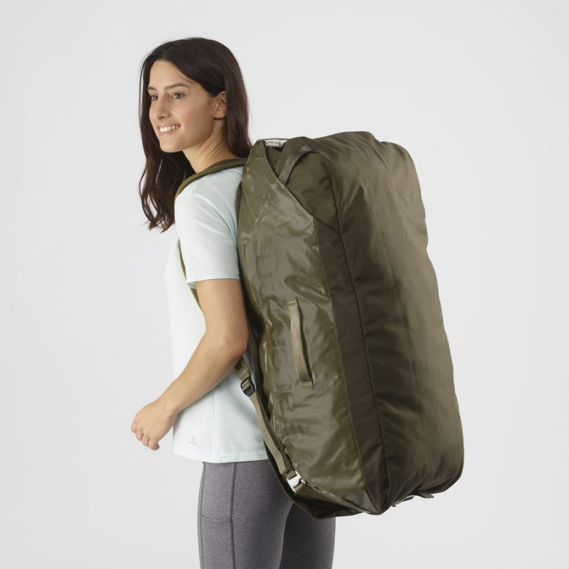 Women's Salomon OUTLIFE DUFFEL 70 Bags Olive | IN3423HAP