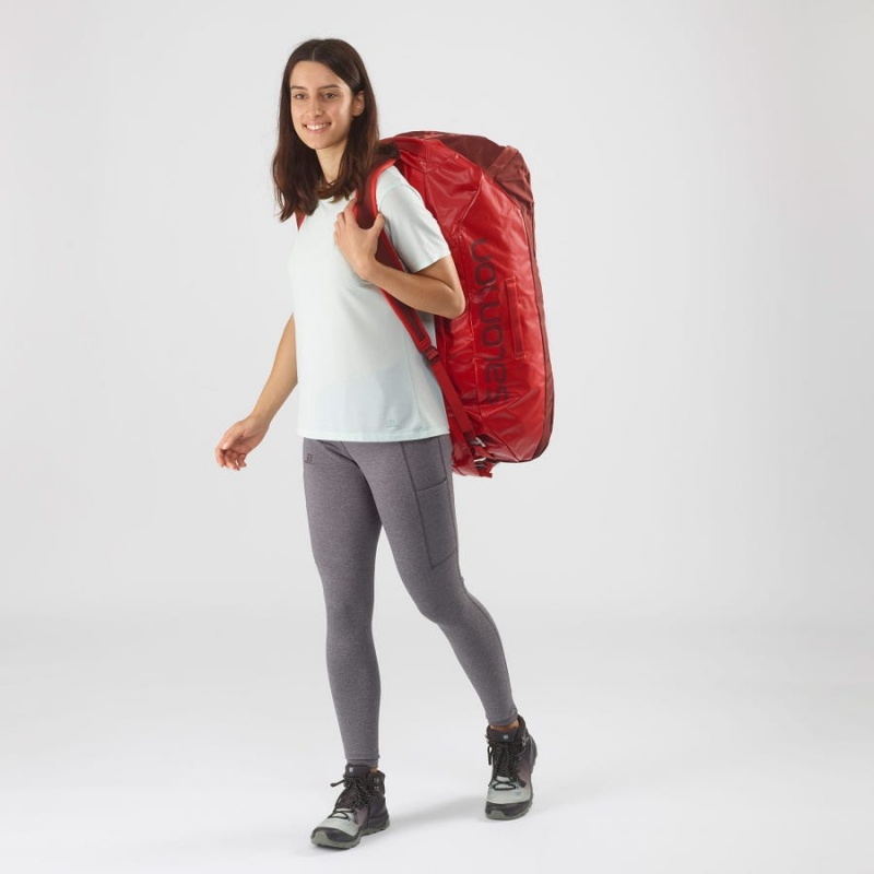 Women's Salomon OUTLIFE DUFFEL 70 Bags Red | IN3421FDN