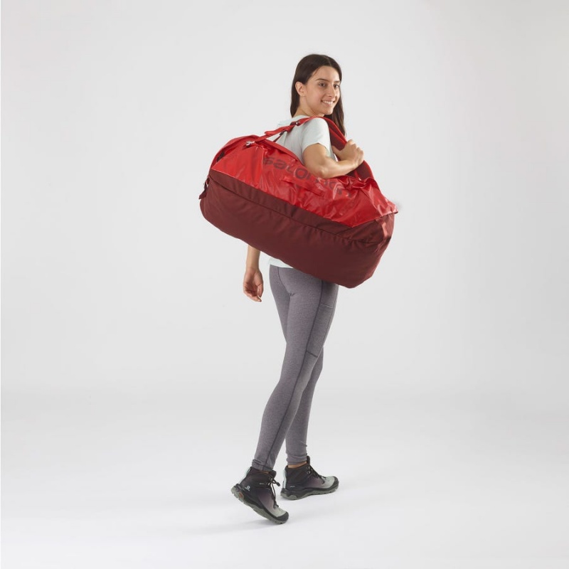 Women's Salomon OUTLIFE DUFFEL 70 Bags Red | IN3421FDN