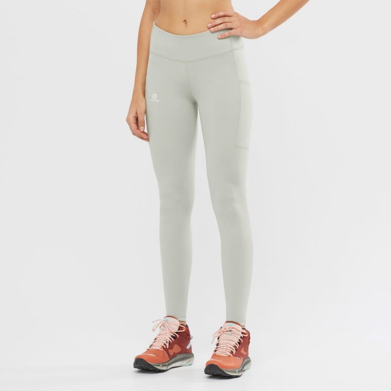 Women's Salomon OUTLINE Pants White | IN3252MQZ