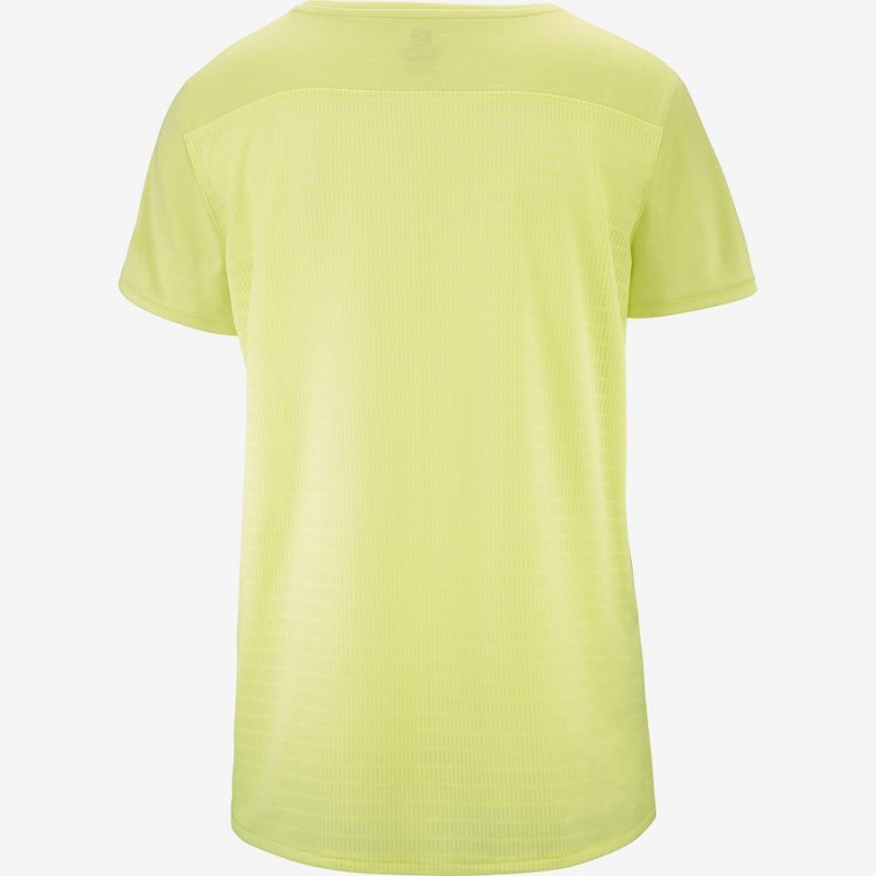 Women's Salomon OUTLINE SUMMER T Shirts Mint | IN3077ILH