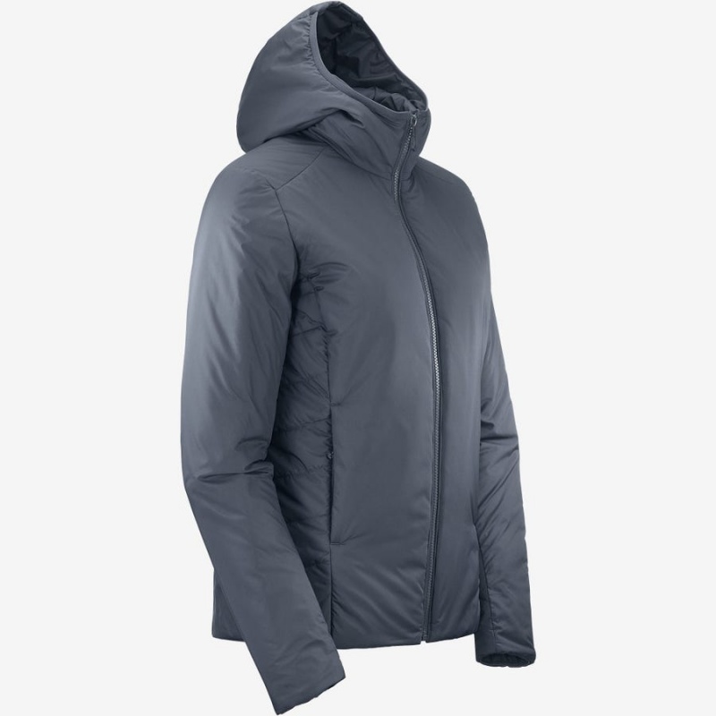 Women's Salomon OUTRACK INSULATED Jackets Navy | IN3169CTV