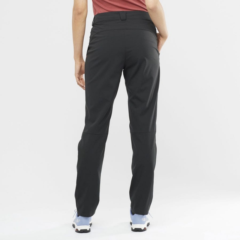 Women's Salomon OUTRACK Pants Black | IN3242HAP