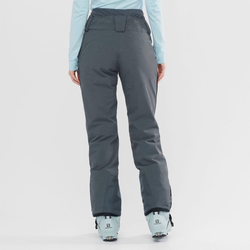 Women's Salomon PROOF LIGHT Ski Pants Grey | IN3290SGL