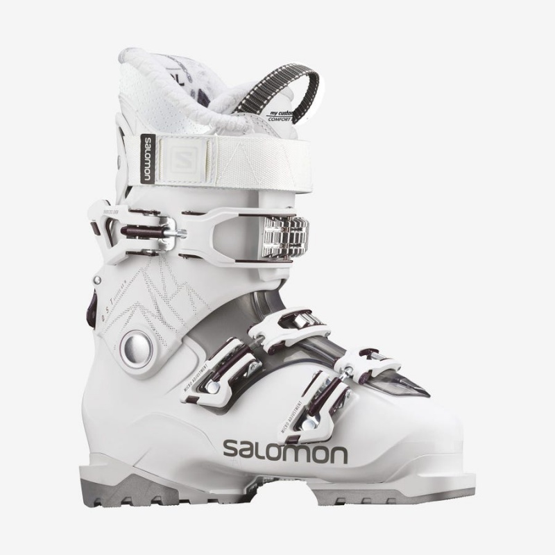 Women\'s Salomon QST ACCESS 60 Ski Boots White | IN3546OKI