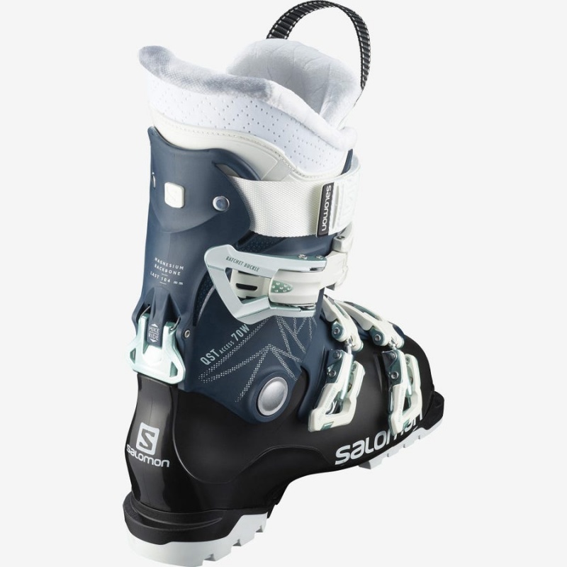 Women's Salomon QST ACCESS 70 Ski Boots Blue / White | IN3549AHK