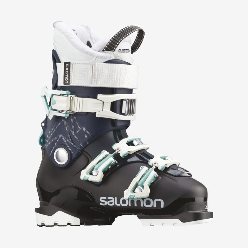 Women\'s Salomon QST ACCESS 70 Ski Boots Blue / White | IN3549AHK