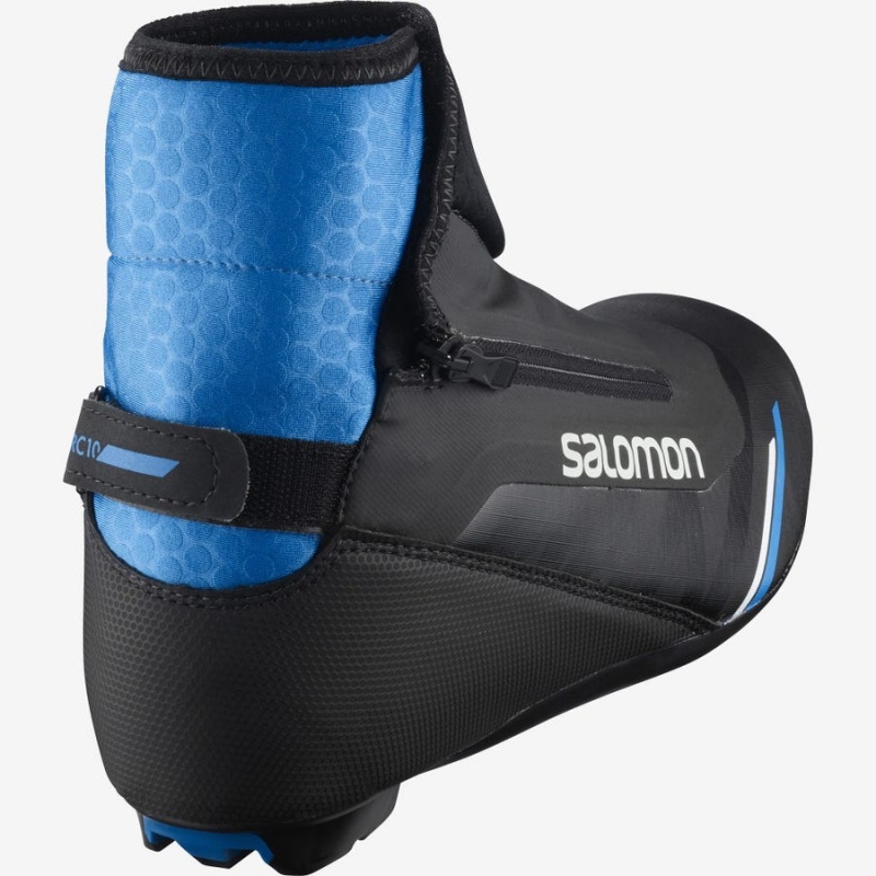 Women's Salomon RC10 PROLINK Ski Boots Black / Blue | IN3575SGL