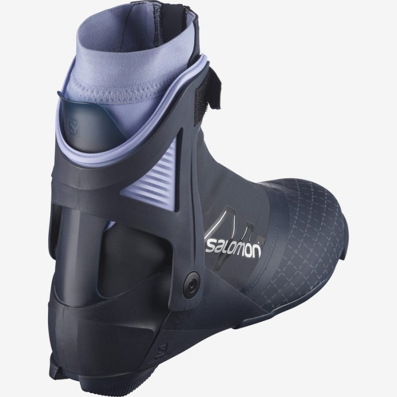 Women's Salomon RS10 VITANE PROLINK Ski Boots Navy / Blue | IN3569DFM